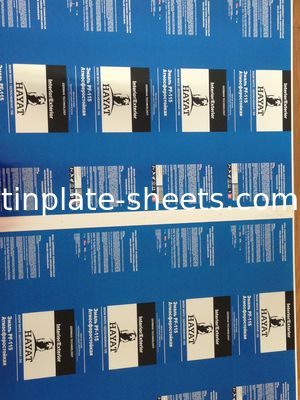 T3 -T4 2-6 การพิมพ์สี กระดาษหมึกสําหรับกระป๋อง 2.8/2.8 กระดาษหมึก