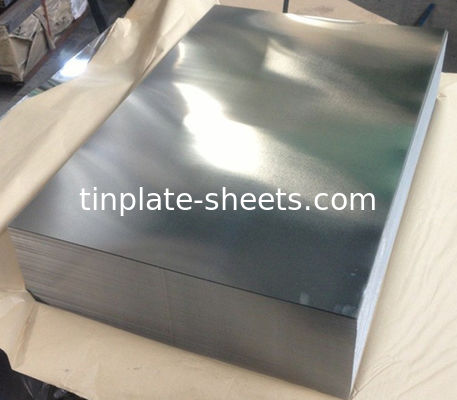 ความสามารถสูง T2- T5 MR SPCC TFS Steel Sheet 100% สามารถนําไปใช้ใหม่ได้ 2.0/2.0