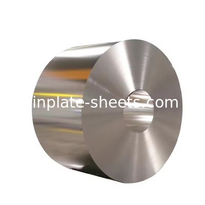 สายโค้ลหมึกตรงสําหรับกระป๋องอาหารและบรรจุ T2-T5 ความร้อน 1.1/1.1-5.6/5.6 ผิวเคลือบหมึก EN10202 มาตรฐาน ASTM624