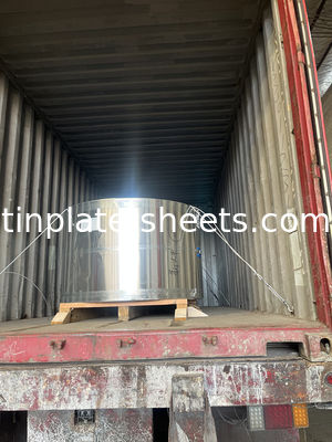 สภาพดี Electrolytic Tinplate สําหรับการผลิตกระป๋องกระป๋อง Coil TS260 TS275 TH415 TH435 TH550 ทินเคลือบ 2.8/2.8