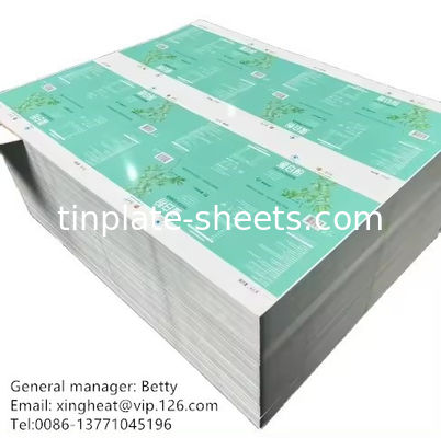 ความสามารถสูง T2-T5 MR SPCC TFS Steel Sheet 100% สามารถนําไปใช้ใหม่ได้ 2.0/20
