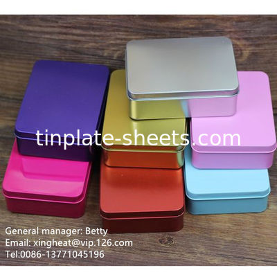 ผลงานสูง T2 T4 T5 MR SPCC TFS Steel Sheet สามารถรีไซเคิลได้ 100%