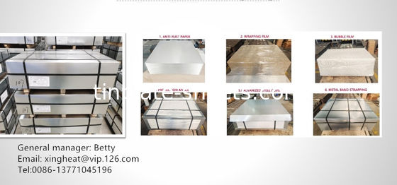 ความกว้าง 600mm-990mm โคลล์แผ่นหมึกอิเล็กทรอลิธ ทนทานสนิม T3