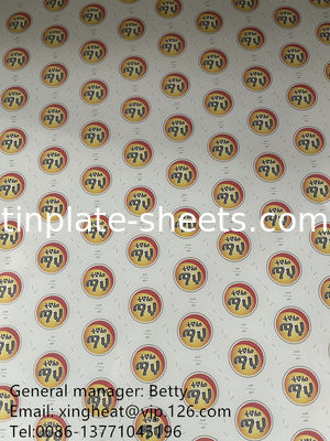 กระดาษหมึกสําหรับกระป๋องในสีสดใส / หิน / เงิน / แมท ปลายด้วยการเคลือบหมึกและ soldability และ formability ที่ยอดเยี่ยม