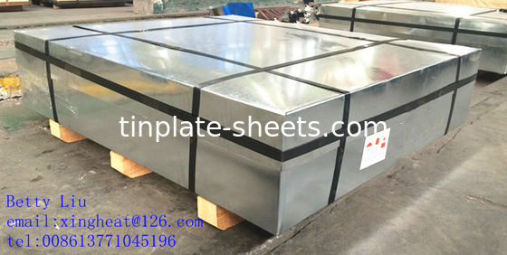 DIN GB JIS มาตรฐาน TFS Sheet โครเมียมเพลตเพลทหินเคลือบไฟฟ้า