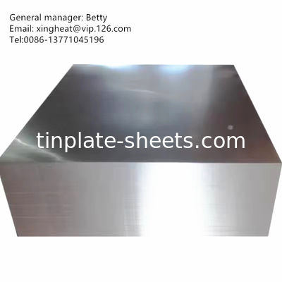 JIS G3315 มาตรฐาน TFS Steel Sheet BA และ CA การผสมผสานความทนทานสูง