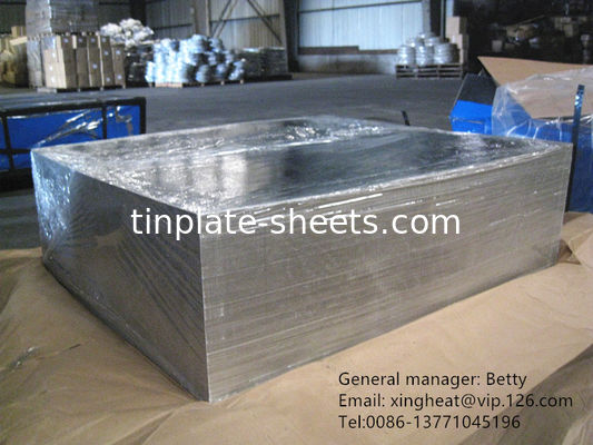 หน้าผิวเรียบ TFS Sheet โครม จานd Steel ทนทานสนิม