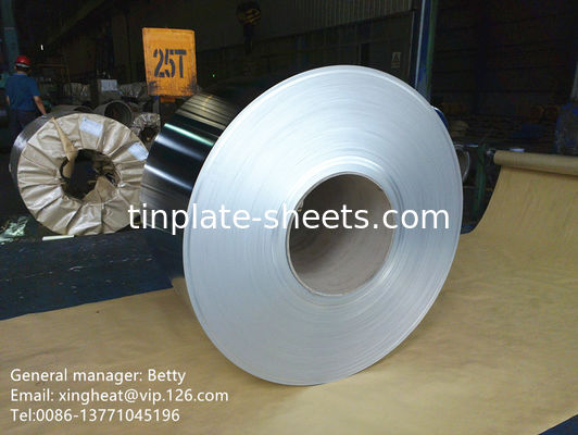 ทองเหลืองสําหรับกระป๋องอาหาร BA T3 T2.5 T4 2.0/2.0 2.8/2.8 โรงงานผลิตกระป๋องเหลือง