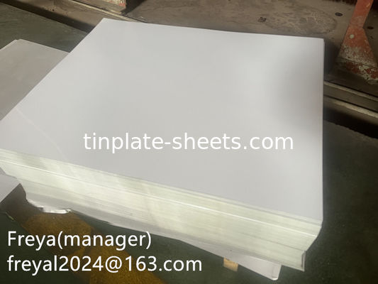 แผ่นกระดาษทองเหลืองคุณภาพสูง 2.8/2.8 T3BA ปลายหิน สีใส