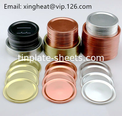 กระดาษหมึกสําหรับกระป๋อง สีใส / หิน / เงิน / แมท เหล็กหมึก Plated ด้วยความหนาและมิติที่สามารถปรับเปลี่ยน