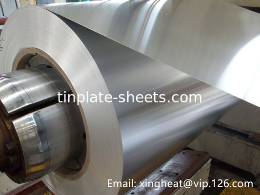 กระดาษหมึกสําหรับกระป๋องบรรจุ JIS G3303 มาตรฐาน T3 T4 T5 DR8 2.8/2.8 STONE FINISH
