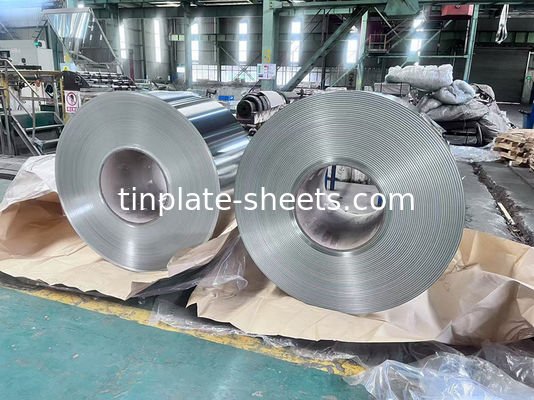 JIS G3303 และ EN10202 ASTM624 แผ่นหมึกมาตรฐานสําหรับกระป๋องสารเคมีและกระป๋องอาหารในขนาดต่าง ๆ