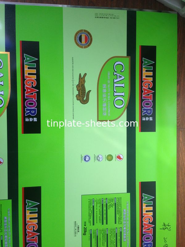 T3 -T4 2-6 การพิมพ์สี กระดาษหมึกสําหรับกระป๋อง 2.8/2.8 กระดาษหมึก