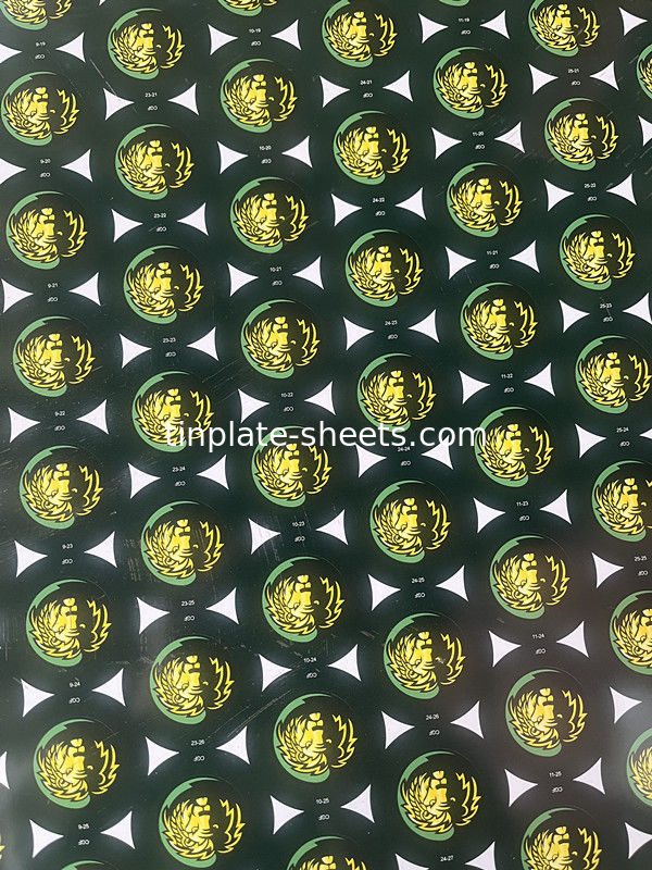 ใบกระดาษกระดาษหมึกเอเลคโทรลิสต์ที่มี BA Annealing JIS G3303/EN10202/ASTM624 หลักการจ่ายแบบ L/C/T/T/DP MOQ 25 ตันเมตร