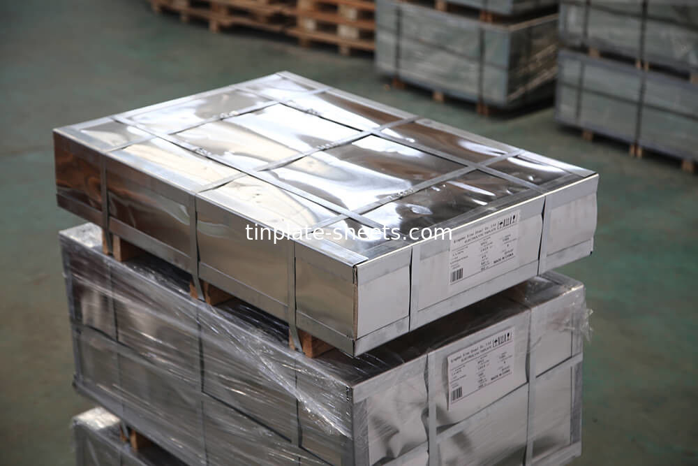 กระดาษหมึกสําหรับกระป๋องสารเคมีและกระป๋องอาหารที่มีน้ําหนัก 1.5-1.85MT ต่อบรรจุภัณฑ์และมาตรฐาน JIS G3303 EN10202 ASTM624