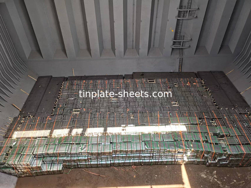 กระดาษกระดาษหมึกสําหรับกระป๋องบรรจุ JIS G3303 มาตรฐาน T3 T5 DR8 STONE FINISH กระดาษหมึกไฟฟ้า