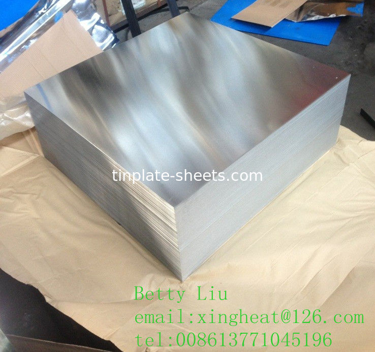 แผ่นแผ่นหมึก ETP ที่เสร็จสิ้น พร้อมการรับรอง ISO ROHS T3 T4 T5