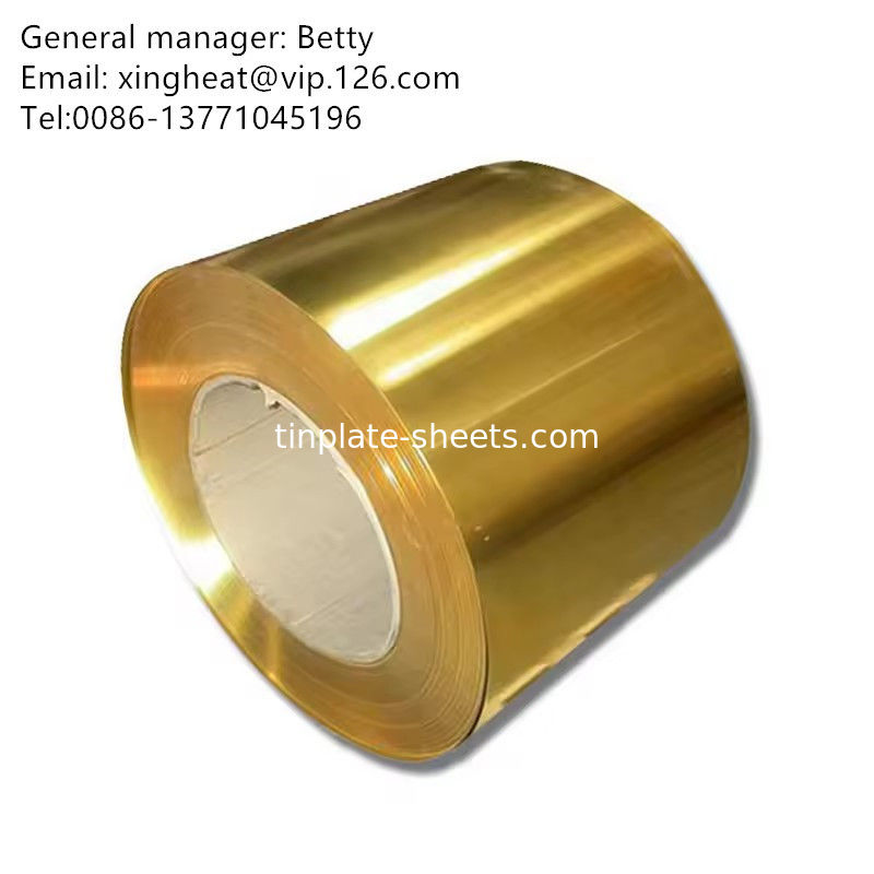 Rohs 0.15mm-0.40mm ความหนากระป๋องกระป๋องสําหรับการทํากล่องเก็บ