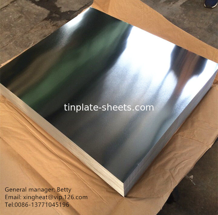 ความกว้าง 600mm - 907mm Tfs ทองเหลืองไร้หมึกที่มีพื้นผิวหินเสร็จสําหรับหัวมงกุฎ JIS G3315 T3
